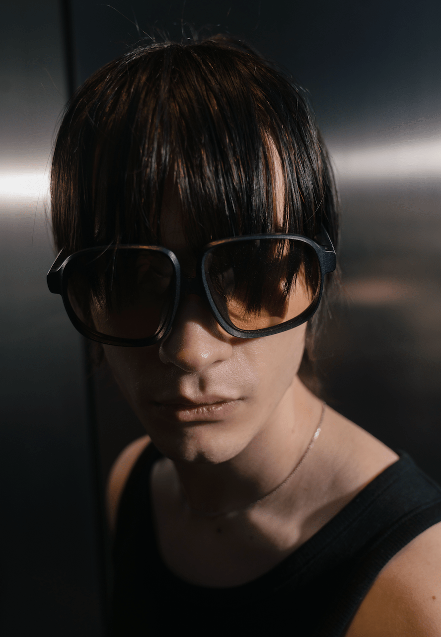 Bugzy Sunglasses Black Peach-TIDES STUDIO-APOC STORE