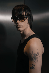 Bugzy Sunglasses Black Peach-TIDES STUDIO-APOC STORE