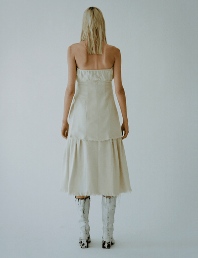 BOUCLE WOOL BODICE-Elena Velez-APOC STORE