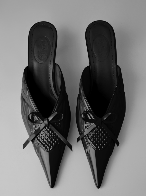 Victorian runner pumps black-Invasive Modification-APOC STORE