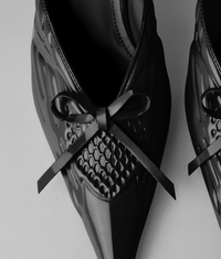 Victorian runner pumps black-Invasive Modification-APOC STORE
