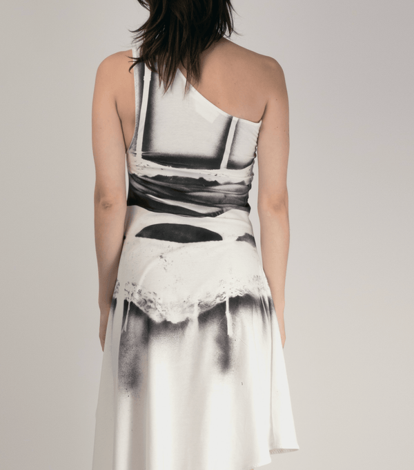 Lingerie dress white-Kenza Iatrides-APOC STORE