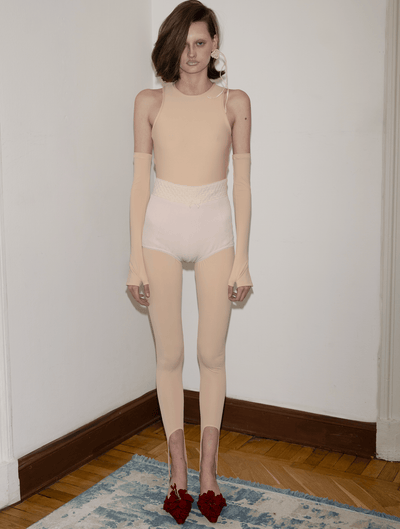 Biflex Stirrups Leggings beige-Nastyamasha-APOC STORE