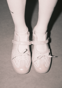 GO VACAY - Sports Mary Jane White-EMPTY BEHAVIOR-APOC STORE