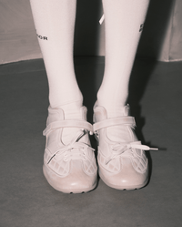 GO VACAY - Sports Mary Jane White-EMPTY BEHAVIOR-APOC STORE