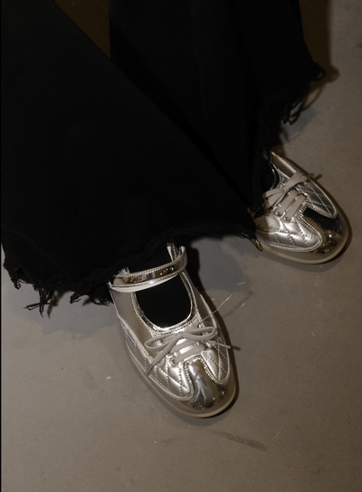 GO VACAY - Sports Mary Jane Silver-EMPTY BEHAVIOR-APOC STORE