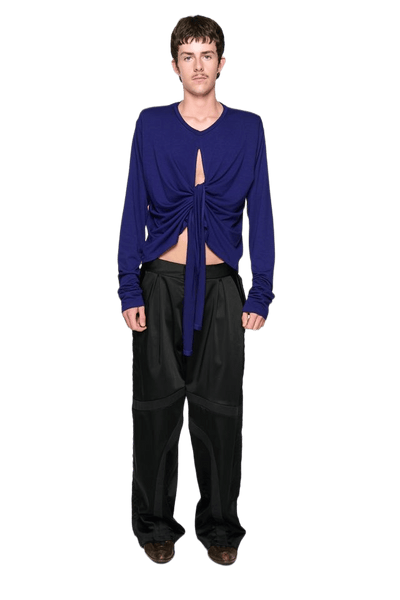 Scrunch Long Sleeve - Purple-Karlaidlaw-APOC STORE