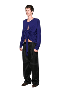Scrunch Long Sleeve - Purple-Karlaidlaw-APOC STORE
