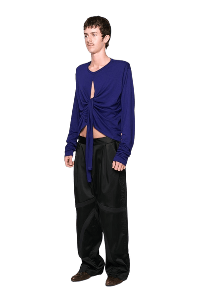 Scrunch Long Sleeve - Purple-Karlaidlaw-APOC STORE