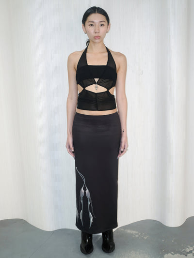 EMPATH x Gabrielle Rosenstein Seahair Skirt-Gabrielle Rosenstein-APOC STORE