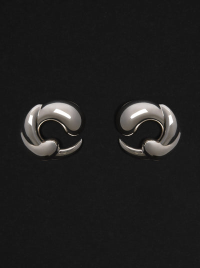 LARGE SERPENT HOOPS-Mōule Jewelry-APOC STORE