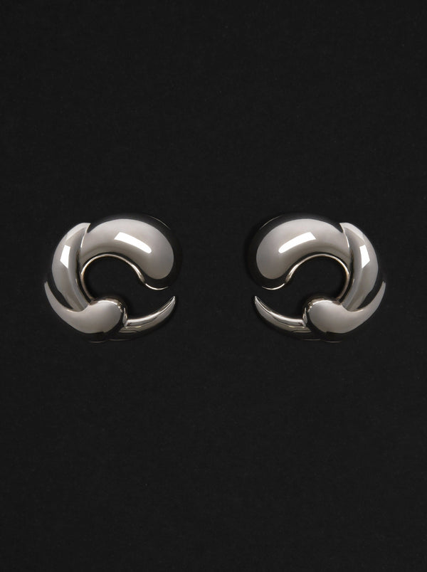 LARGE SERPENT HOOPS-Mōule Jewelry-APOC STORE