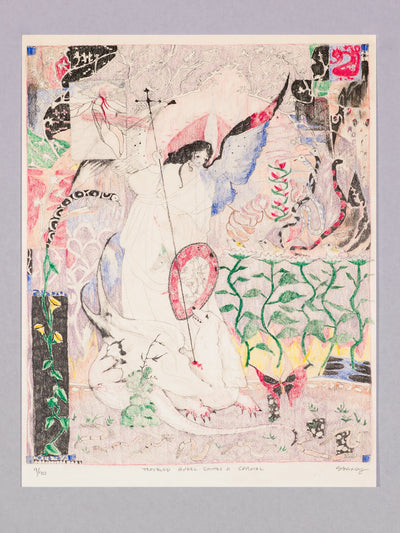 Troubled Angel Smites a Spaniel-Sharada Tolton-APOC STORE