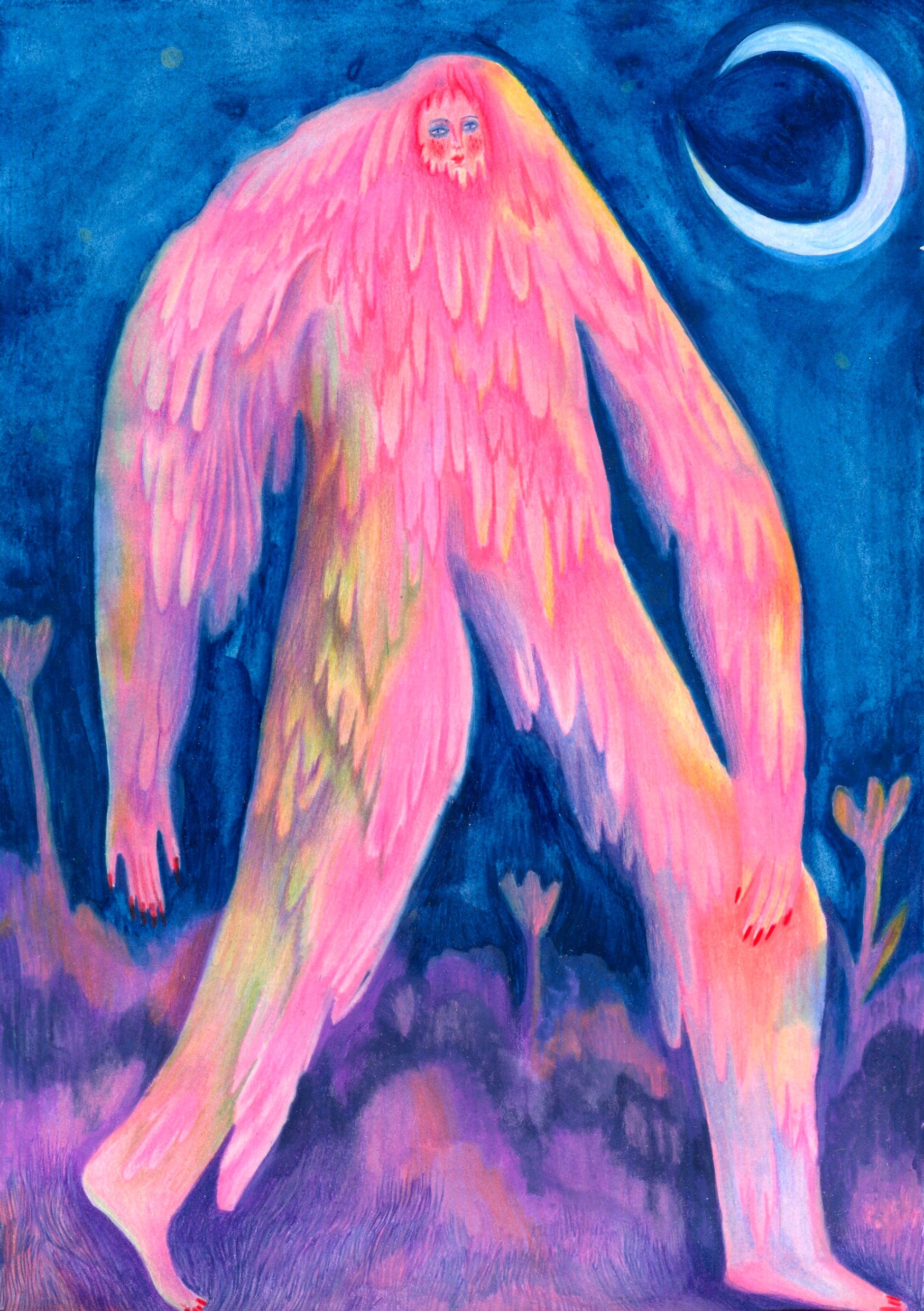 She Awakes Print-Devils Claws-APOC STORE