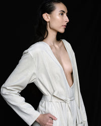 BOVINE MIDWIFE JUMPSUIT-Elena Velez-APOC STORE