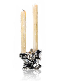 Silver Pétreo Candelabro n2-Agustina Ros-APOC STORE