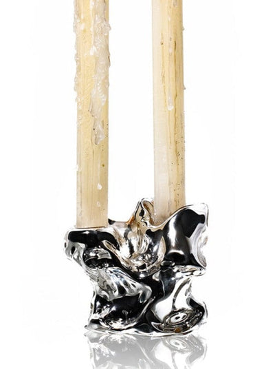 Silver Pétreo Candelabro n2-Agustina Ros-APOC STORE