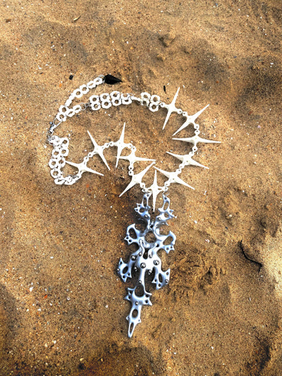 Hair Pin Necklace-886lab-APOC STORE