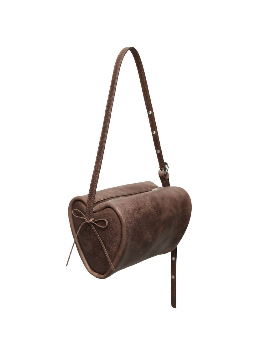 Eyelet Heart Bag Vintage Brown-EECHAEROI-APOC STORE