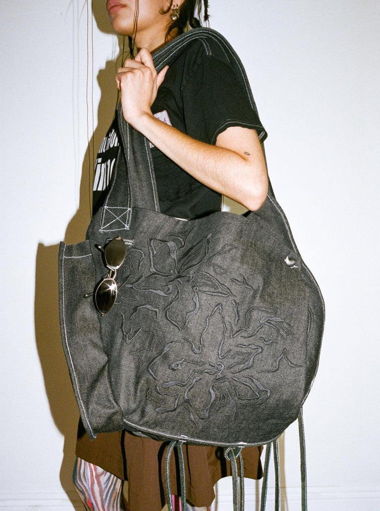IDA XXL Extra Large Leather Bum Bag Shoulder Bag With Snap 