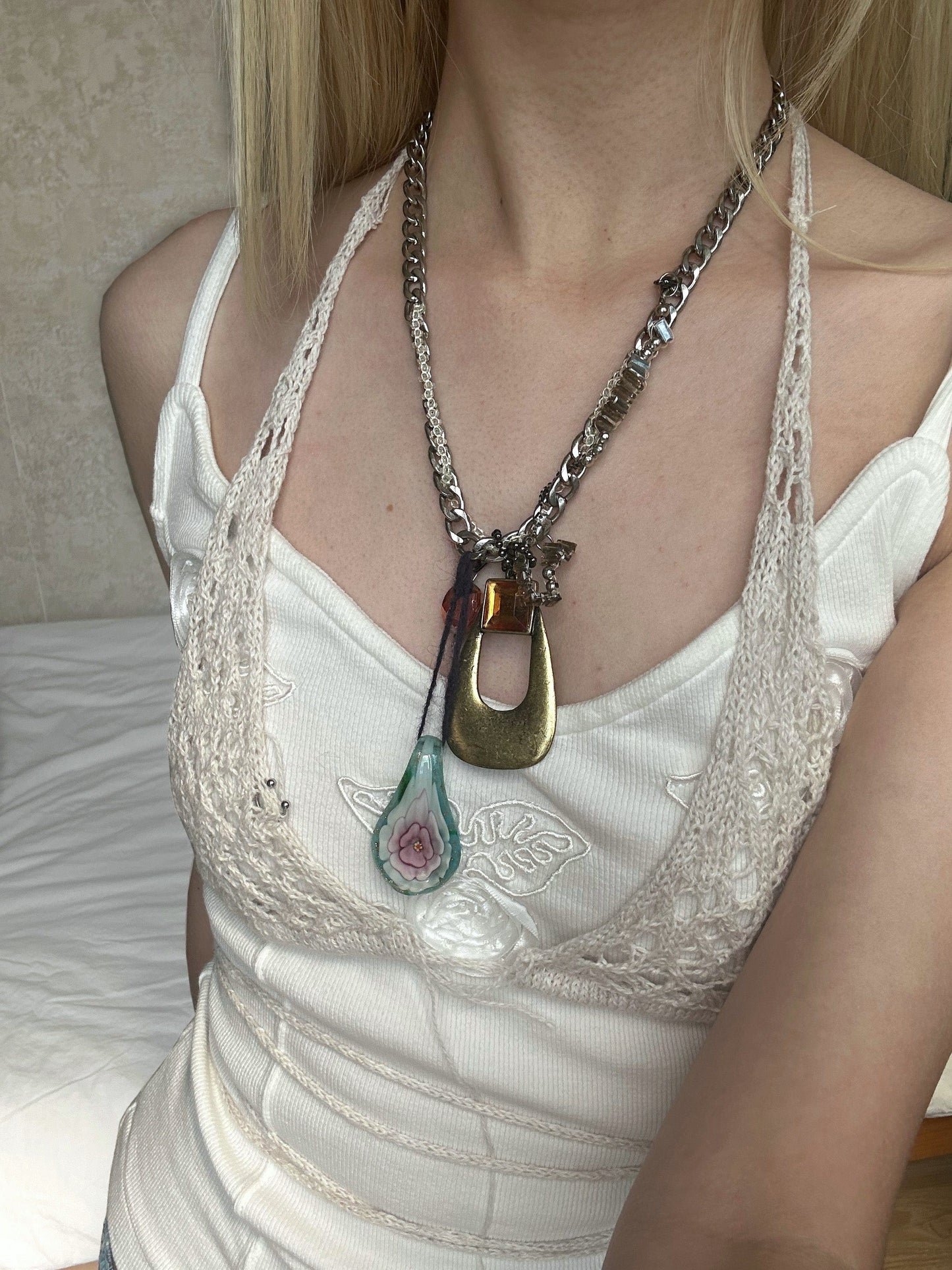 Souvenir necklace-ssdslsns-APOC STORE