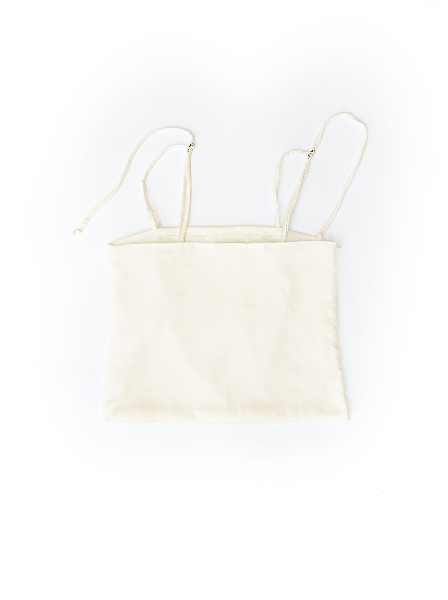 Shrimp Cocktail on White Spaghetti Tank-Leeann Huang-APOC STORE