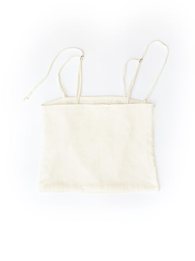 Fish Plate on White Spaghetti Tank-Leeann Huang-APOC STORE