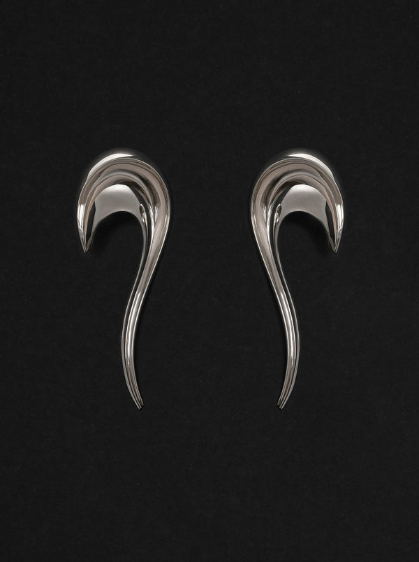 SPLIT HEART EARRINGS-Mōule Jewelry-APOC STORE