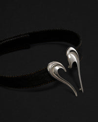 SPLIT HEART CHOKER-Mōule Jewelry-APOC STORE