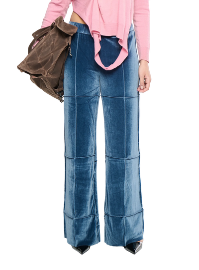 Spider Pant Straight - Steel Blue-Karlaidlaw-APOC STORE