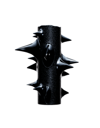 Stem Vase Black-Gast Studio-APOC STORE
