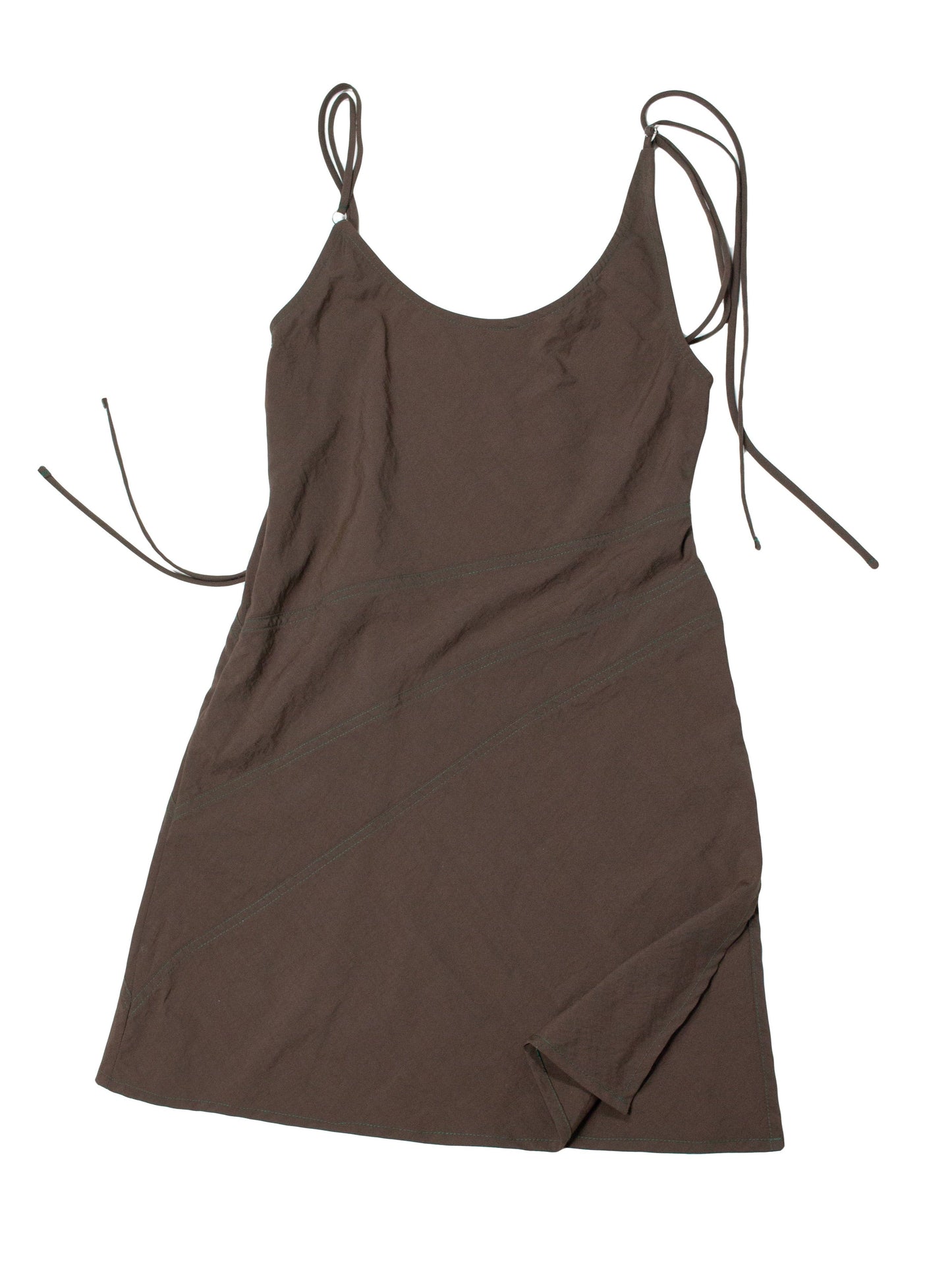 Swell Dress Carob-danbi-APOC STORE