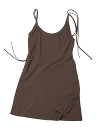 Swell Dress Carob-danbi-APOC STORE