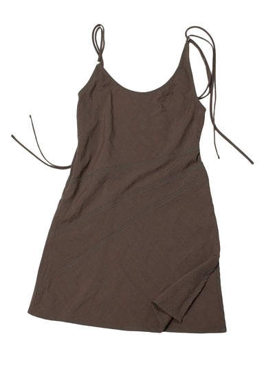 Swell Dress Carob-danbi-APOC STORE