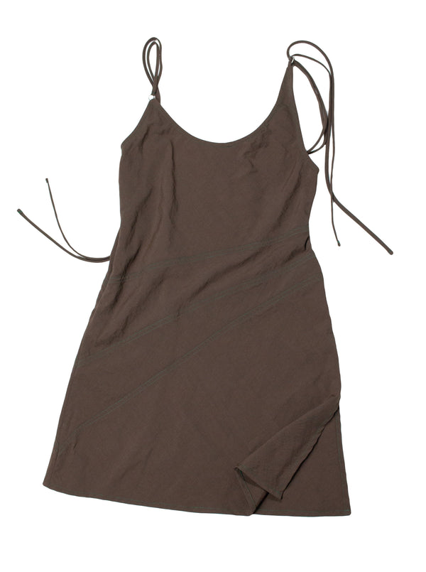 Swell Dress Carob-danbi-APOC STORE