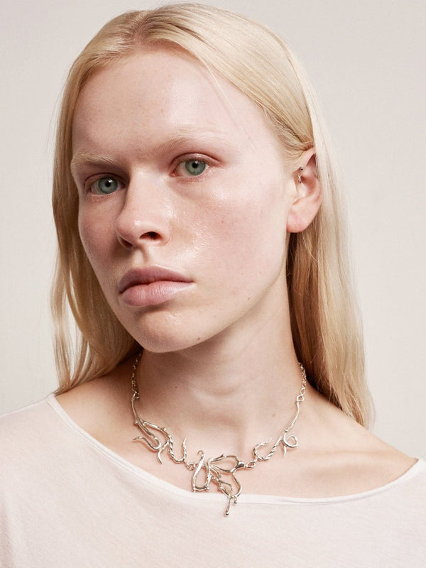 Silver Swamp Necklace-Freya Douglas Ferguson-APOC STORE