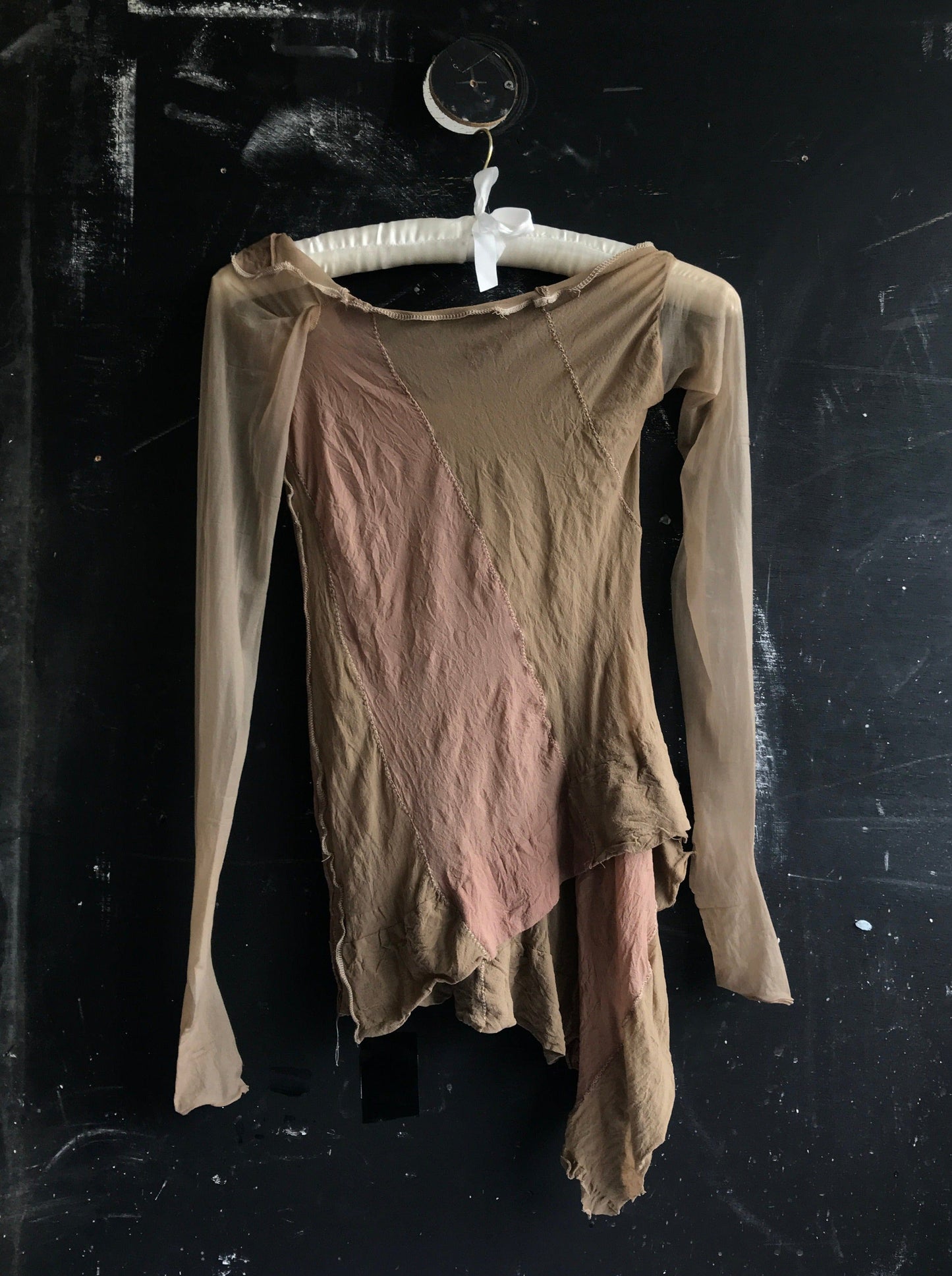 Diagonal Stocking Top-Gyouree Kim-APOC STORE