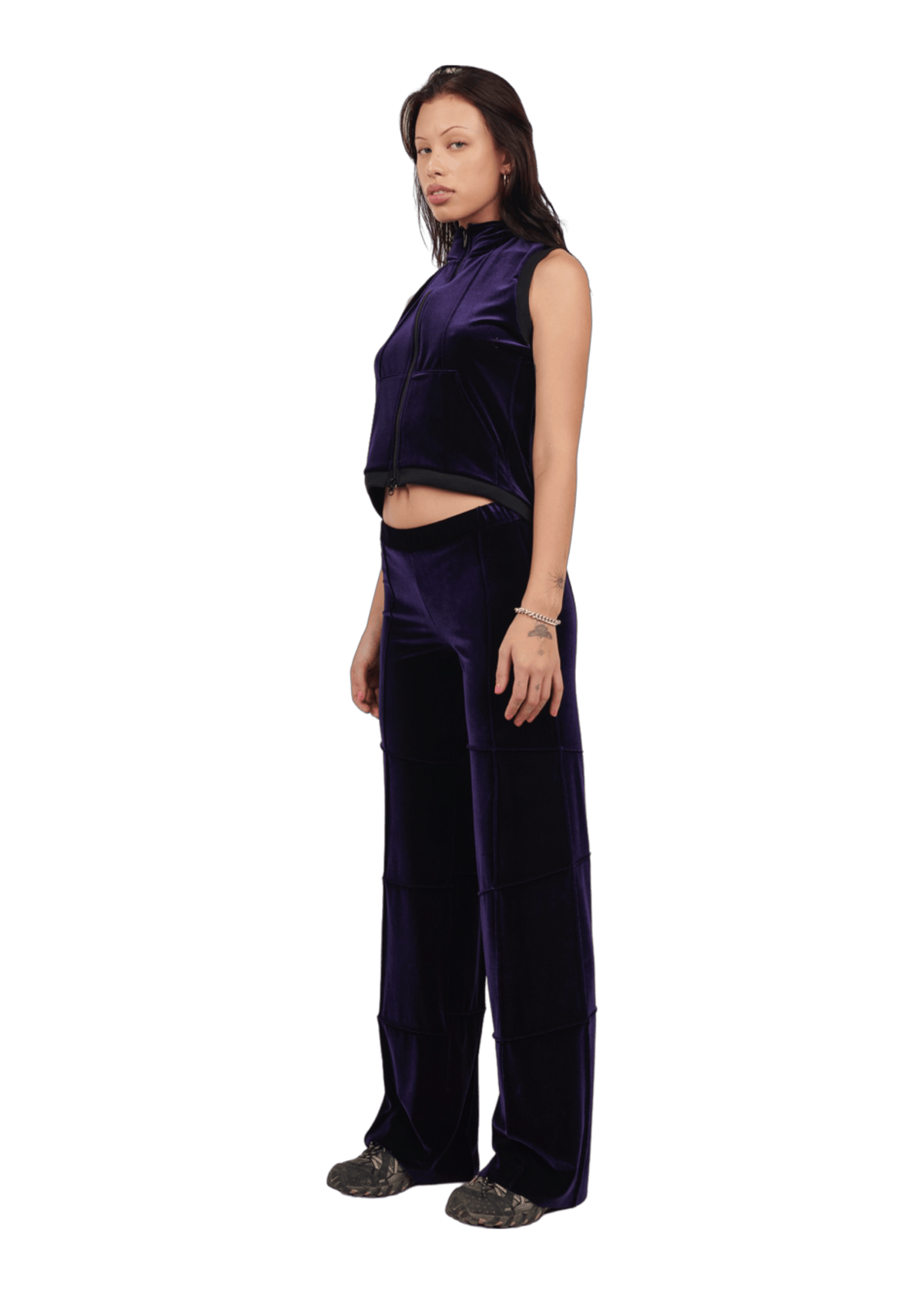 Spider Pant - Purple (Straight)