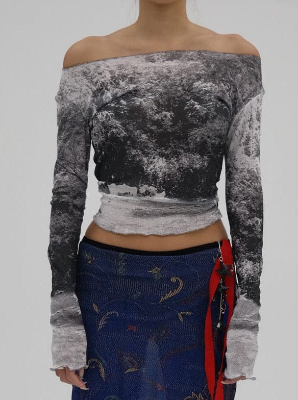 shangri-La jersey top-Lalameemee-APOC STORE