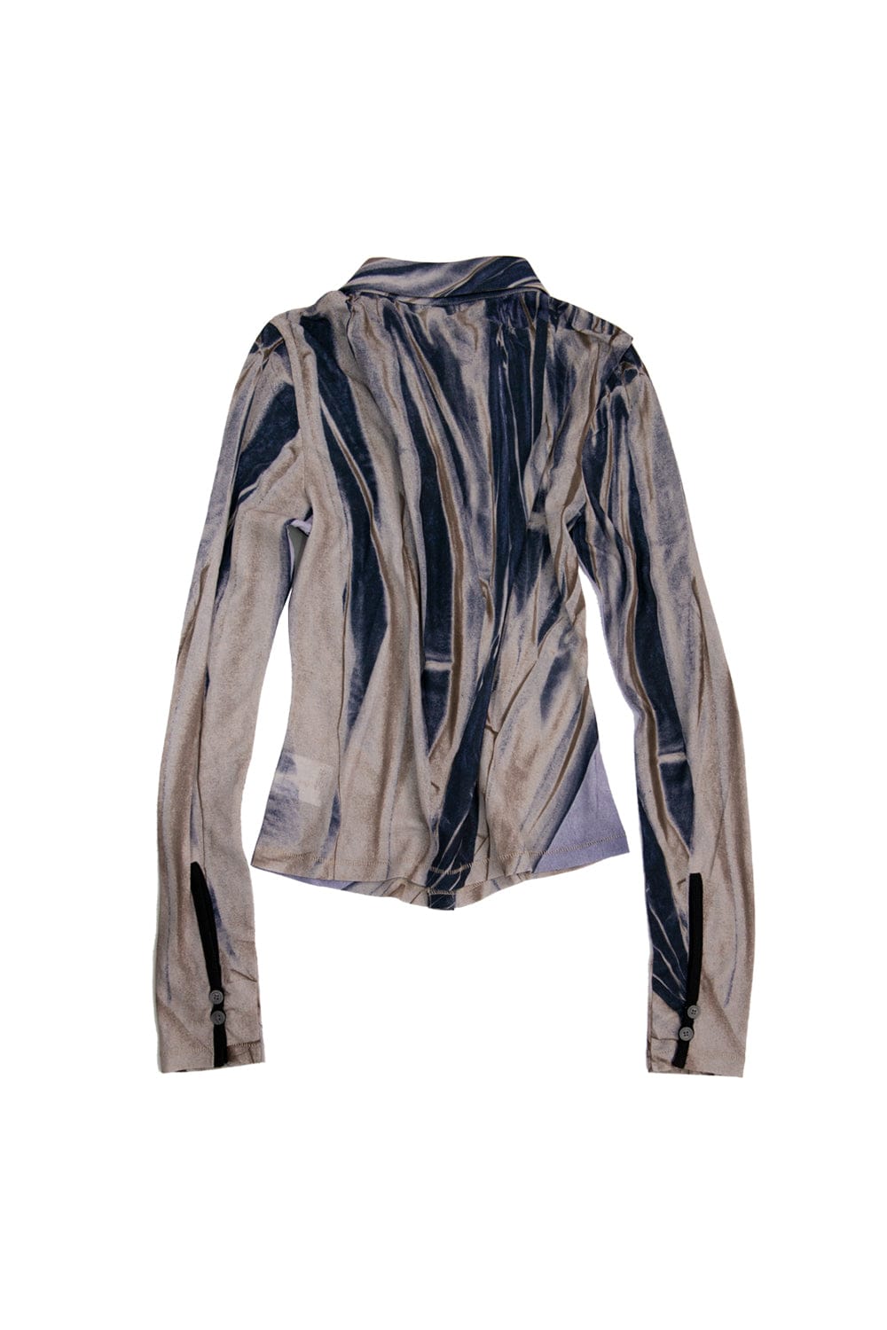 indigo stream printed jersey shirts-Lalameemee-APOC STORE
