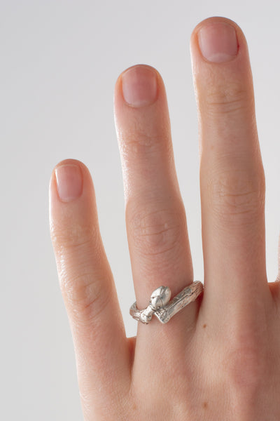 TWIG AND BUD RING-Olivia Nash-APOC STORE