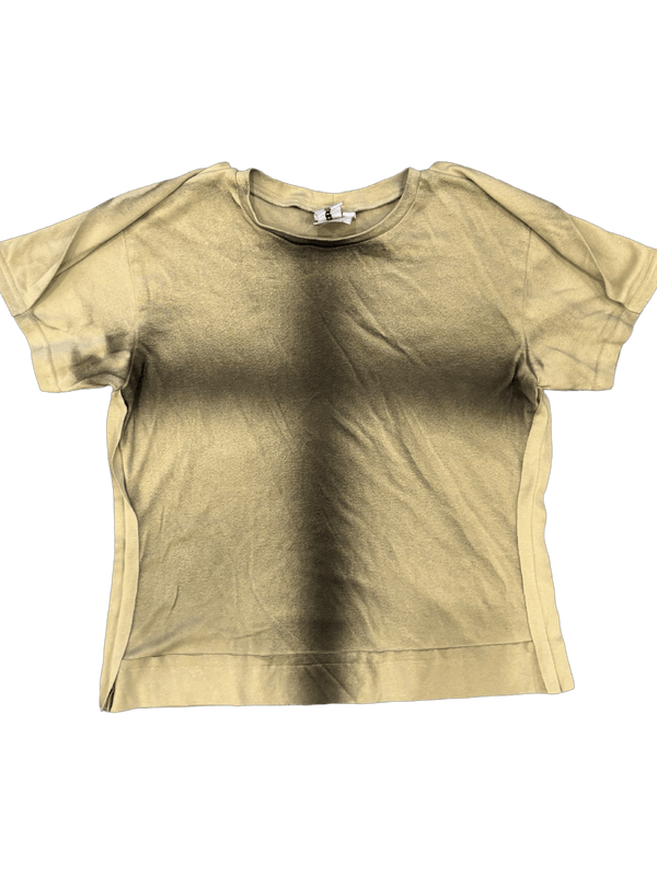 Placket T-Shirt Beige-Karlaidlaw-APOC STORE