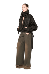 Bleached North Pant - Petrol-Karlaidlaw-APOC STORE