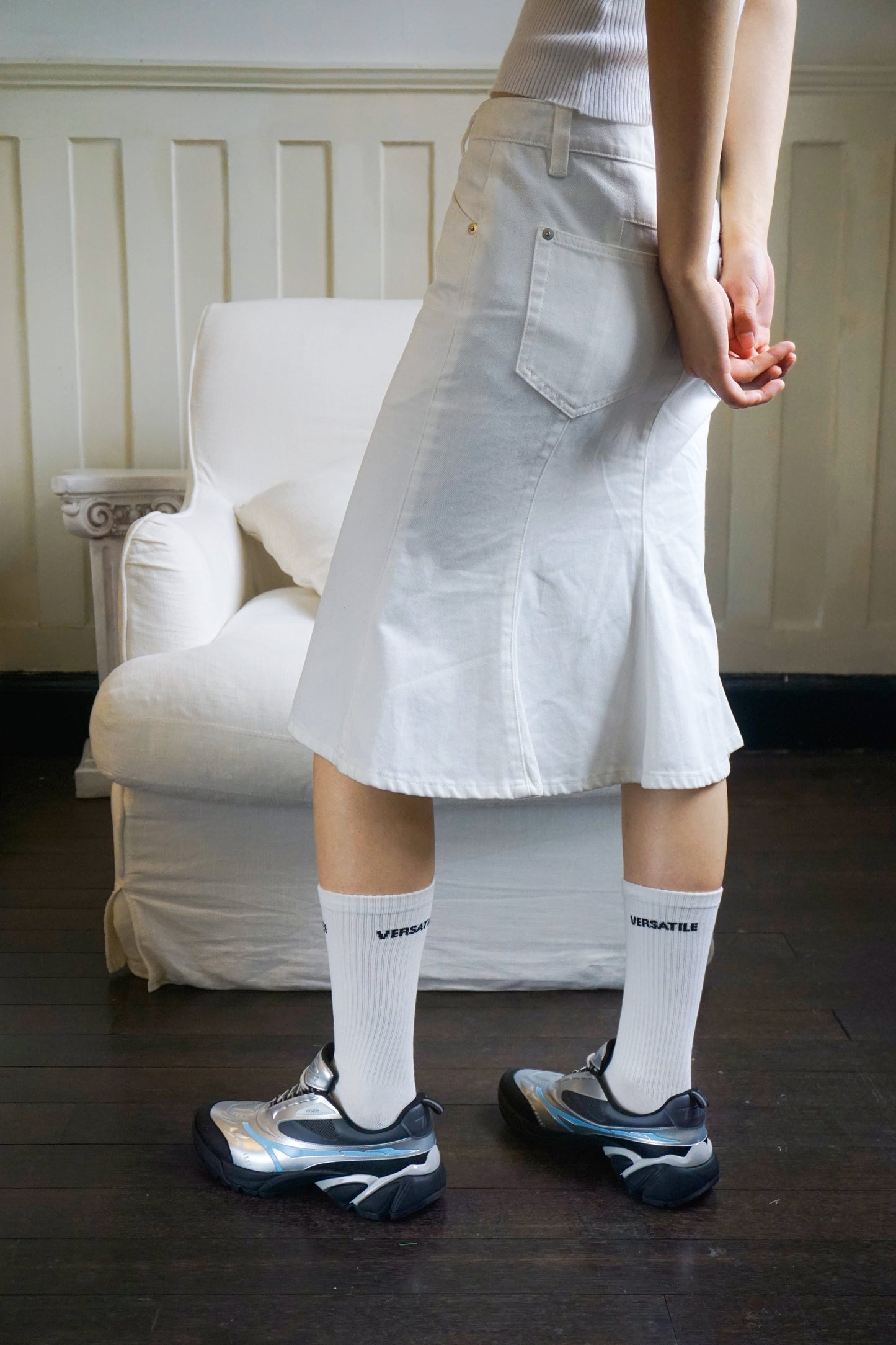 Helix Swift Trek Sneakers (Silver)-untitlab-APOC STORE