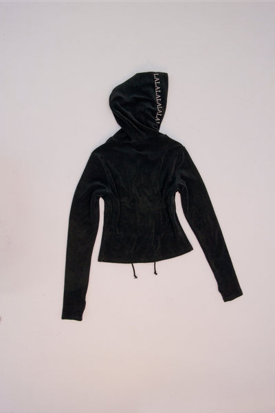 LALALA TERRY HOOD ZIP-UP-Lalameemee-APOC STORE
