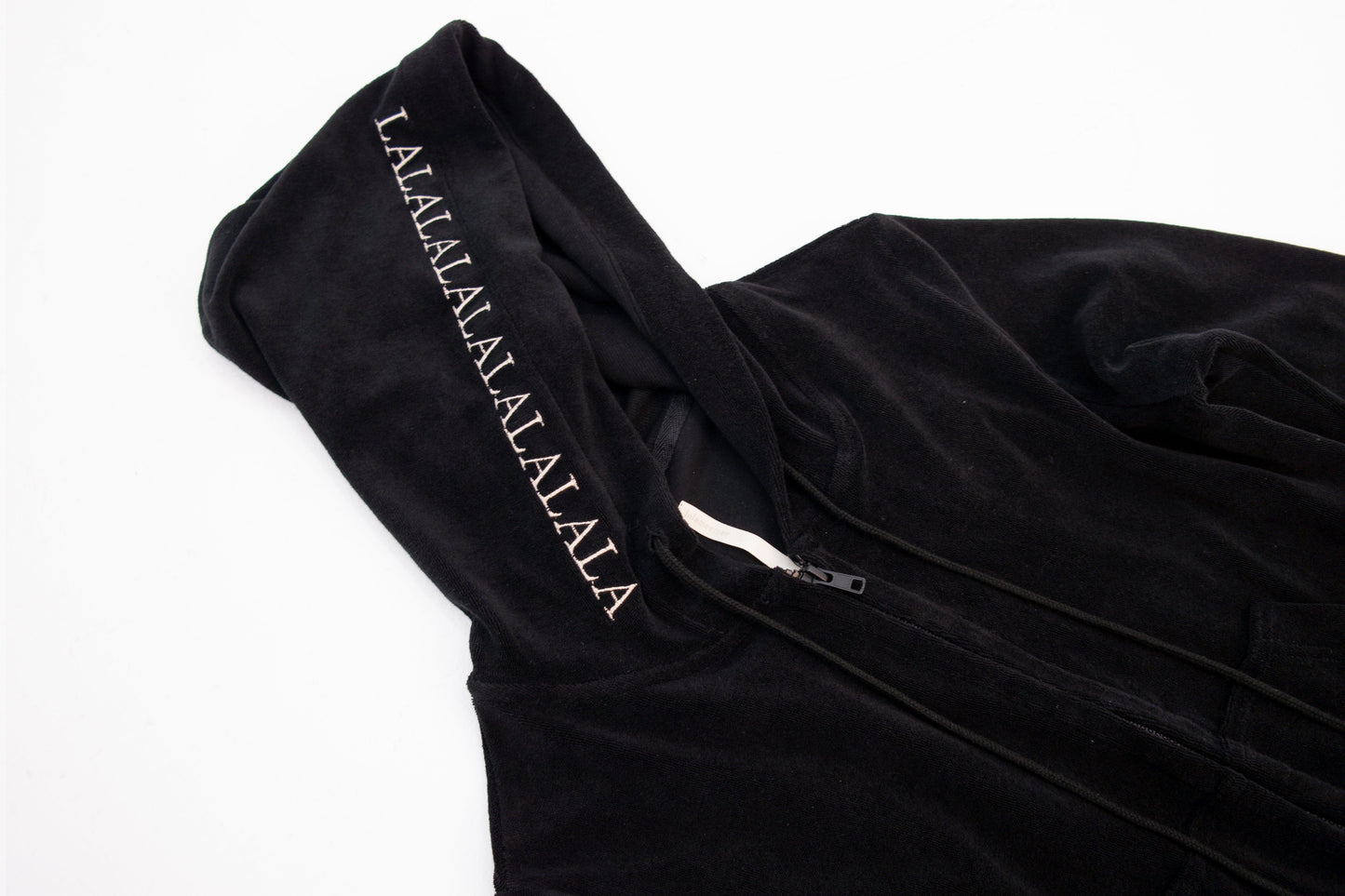 LALALA TERRY HOOD ZIP-UP-Lalameemee-APOC STORE