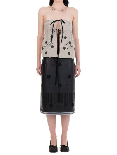 LUCKY GIRL Linen Top-Urte Kat-APOC STORE