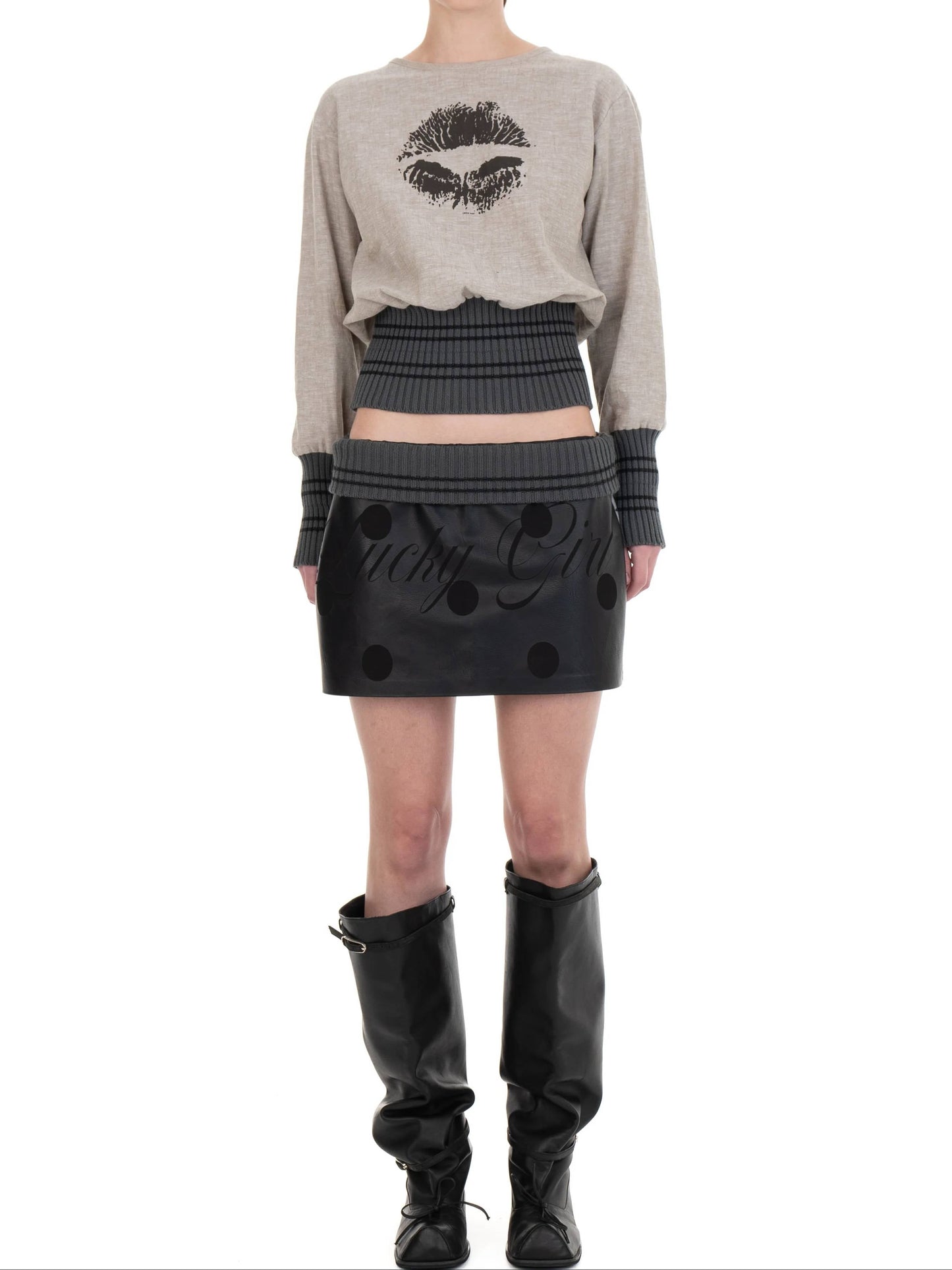 Kiss Linen Top-Urte Kat-APOC STORE