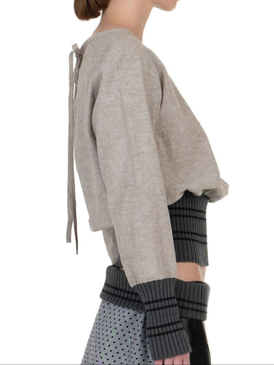 Kiss Linen Top-Urte Kat-APOC STORE