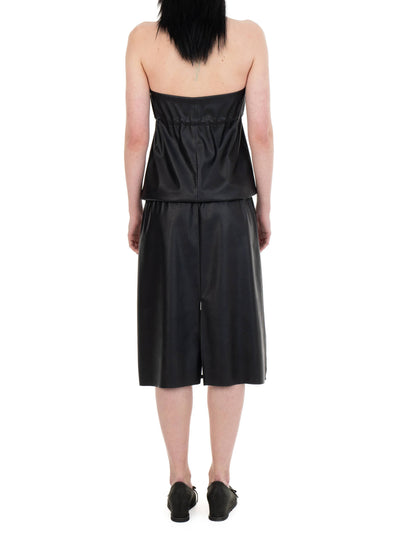 I LOVE YOU leather dress-Urte Kat-APOC STORE